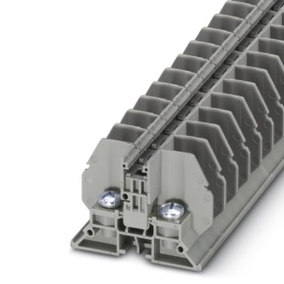 Phoenix Contact Feed-Through Terminal Block; RSC 5-F; 45A; 600V; M5 Thread; Gray